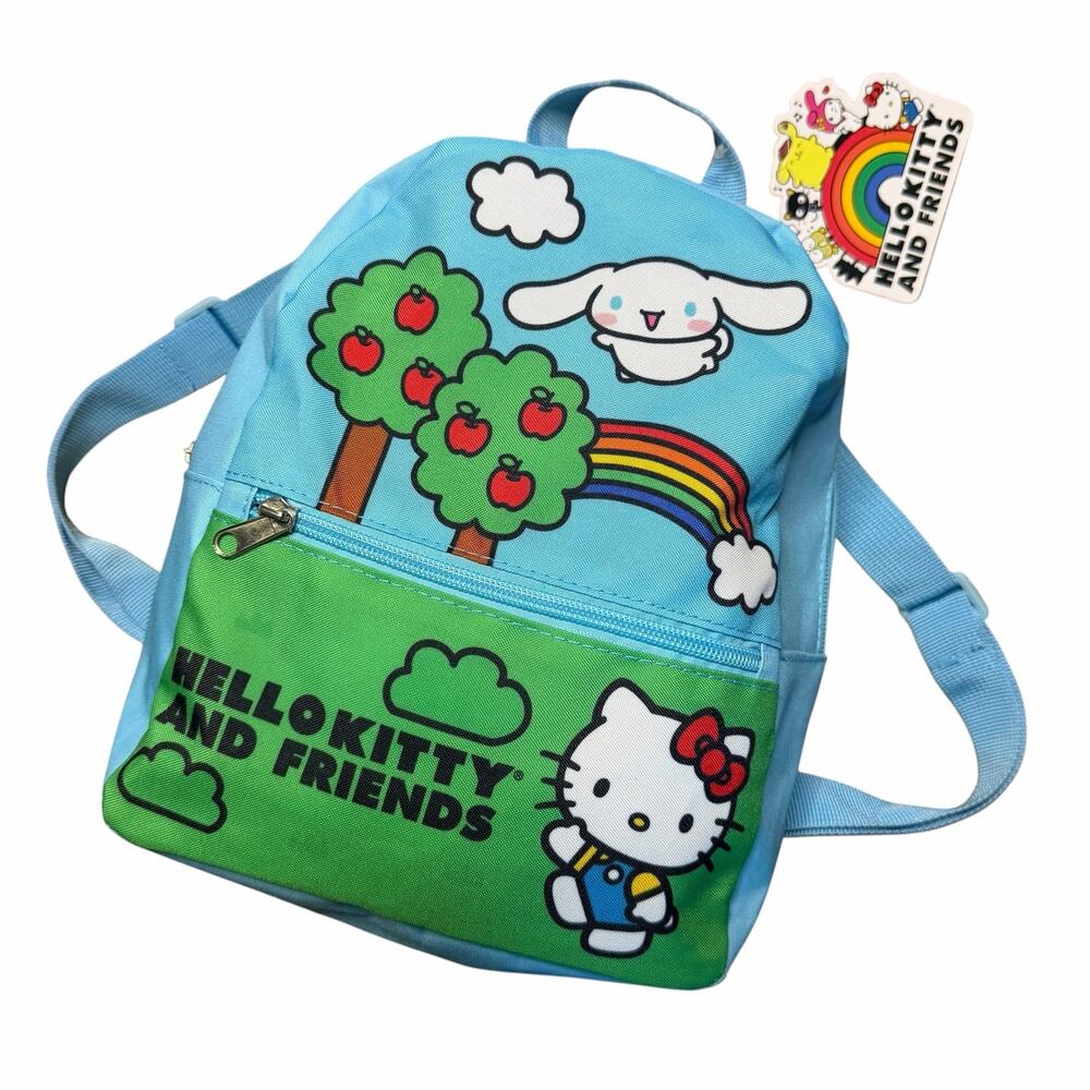 Sanrio Hello Kitty & Friends Mini Backpack 13” Cinnamoroll New With Tags